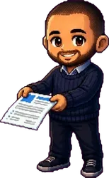 Mini-carlos entregando su CV